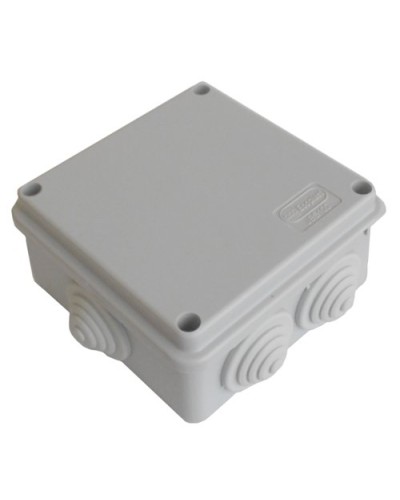Коробка JBS100 100х100х55, 6 вых., 5P (0,15...2,5мм²) серая (43057HF-GR). Коробка монтажная, огнестойкая, без галогена. Экопласт в Архангельске