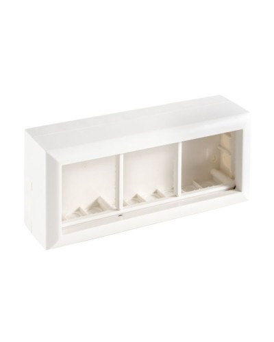 Коробка на 3 модуля для механизмов 45х45мм SM45/6 (72946): Коробка для механизмов в Архангельске