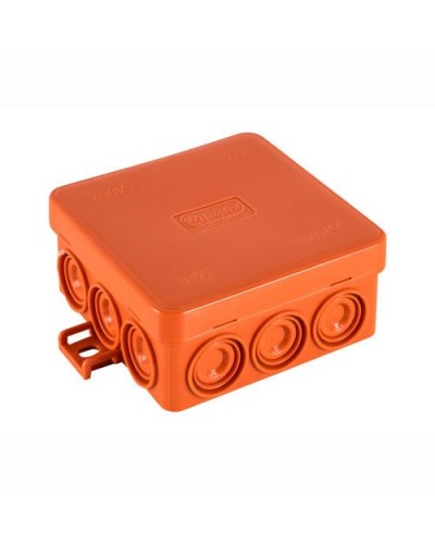 Коробка JBL085 85х85х38, 12 вых., 4P (0.15...2.5мм²) (43155HF): Коробка монтажная, огнестойкая, без галогена в Архангельске