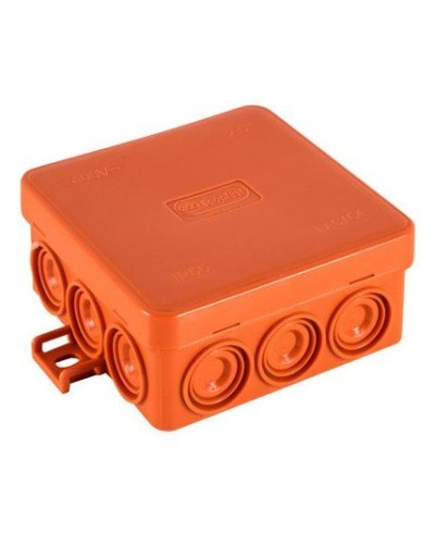 Коробка JBL085 85х85х38, 12 вых., 2P (0,15...4мм²) (43455HF). Коробка монтажная, огнестойкая, без галогена. Экопласт в Архангельске