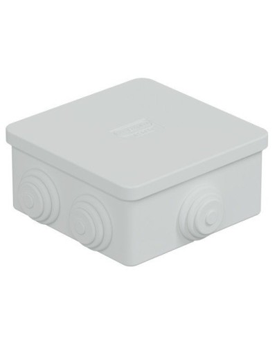 Коробка JBS080 85х85х40, 6 вых, IP44, белая (44006W-1). Коробка монтажная. Экопласт в Архангельске