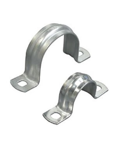 Скоба двухлапковая D50 с двумя отверстиями (50шт) (43650-50): Скоба оцинкованная в Архангельске