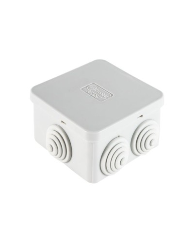 Коробка JBS070 70х70х40, 6 вых., IP44, белая (44056W-1). Коробка монтажная. Экопласт в Архангельске