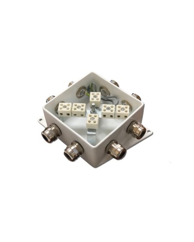 КМ-О (12к*6,0)-IP66-120х120, два ввода: Коробка монтажная огнестойкая в Архангельске