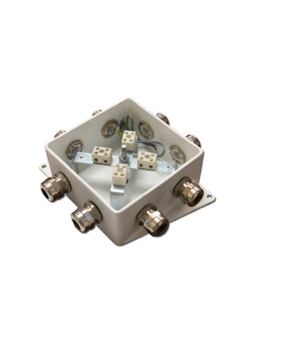 КМ-О (8к)-IP66-120х120, четыре ввода. Коробка монтажная огнестойкая. Гефест в Архангельске