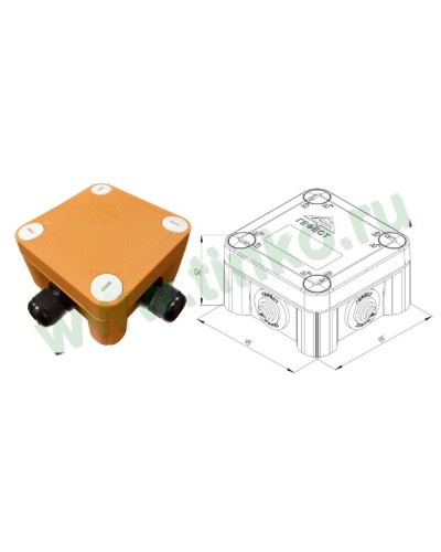 КМ-О-1010(П)(8к)-IP66(П6-12): Коробка монтажная огнестойкая в Архангельске