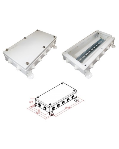КМ IP55-1530. Коробка монтажная электротехническая. Гефест в Архангельске