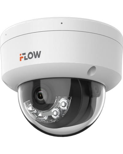 F-IC-2422C2MS(4мм). Бюджетная IP-видеокамера купольная. i-FLOW в Архангельске