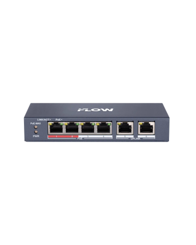 F-SW-EU206POE-V/L. Сетевой PoE коммутатор. i-FLOW в Архангельске