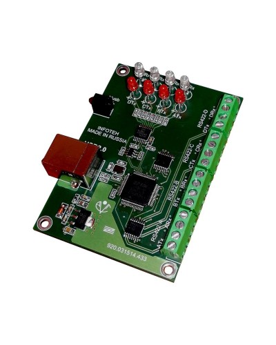 AVT-USB/4RS422. Промышленный преобразователь USB в RS-422. Инфотех в Архангельске