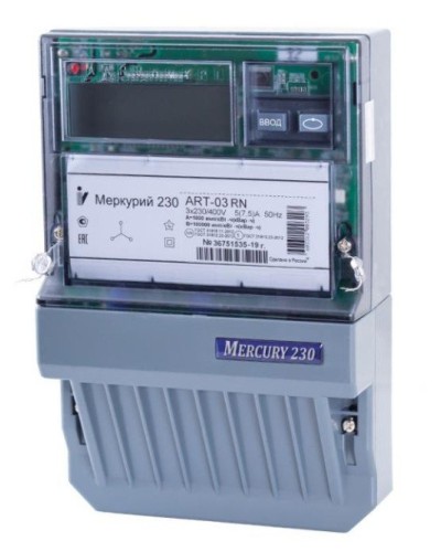 Меркурий 230 ART-01 PQRSIN 3ф 5-60А 1.0/2.0 класс точности, многотарифный (М0000051910). Счетчик электроэнергии. Инкотекс в Архангельске