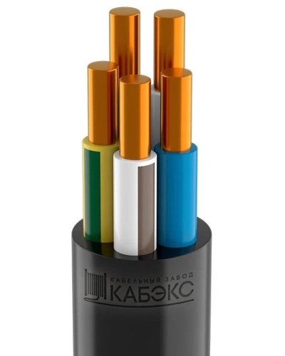 ППГнг(А)-HF 5х10 ОК (N PE) 0,66кВ Кабэкс (ТХМ00132588). Кабель силовой, не распространяющий горение, не содержащих галогенов. Кабэкс в Архангельске