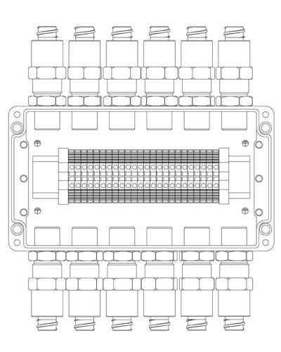 КВМК 2401. Коробка коммутационная взрывозащищенная. Компания СМД в Архангельске