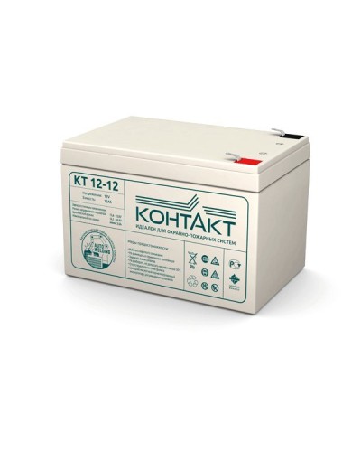 Контакт КТ 12-12. Аккумулятор герметичный свинцово-кислотный. Контакт в Архангельске