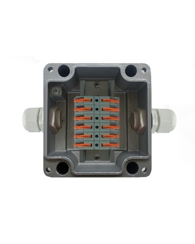 МКС Мороз, 2В, с клеммниками REXANT, IP66/IP68. Коробка коммутационная металлическая. Магнито-Контакт в Архангельске