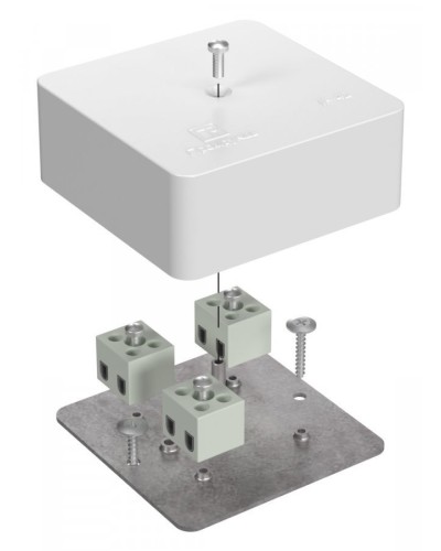 Коробка огнестойкая 75х75х30 (40-0450-FR2.5-6). Коробка огнестойкая для открытой установки. Промрукав в Архангельске