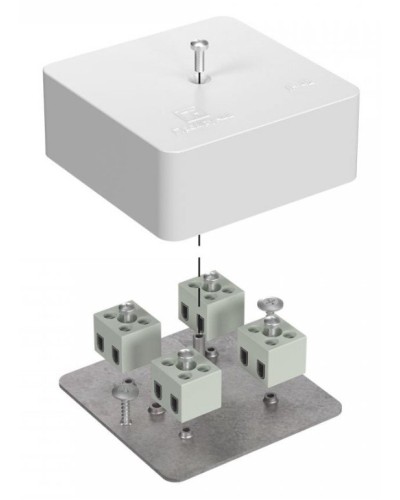 Коробка огнестойкая 75х75х30 (40-0450-FR2.5-8). Коробка огнестойкая для открытой установки. Промрукав в Архангельске