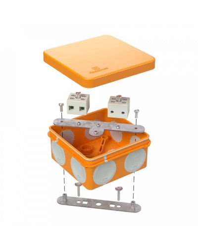 Коробка огнестойкая 80х80х40 (60-0210-FR6.0-4). Коробка огнестойкая для открытой установки. Промрукав в Архангельске