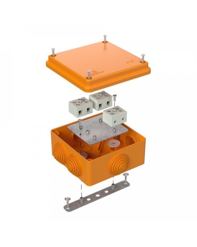 Коробка огнестойкая 100х100х50 (40-0300-FR6.0-6). Коробка огнестойкая для открытой установки. Промрукав в Архангельске