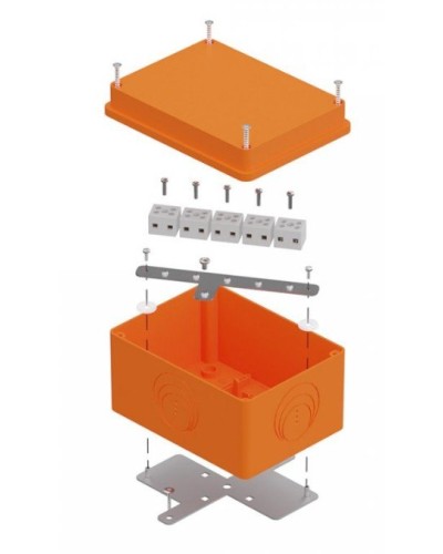 Коробка огнестойкая 150х110х90 E15-E120 для о/п (40-0351-FR1.5-10). Коробка огнестойкая для открытой установки. Промрукав в Архангельске