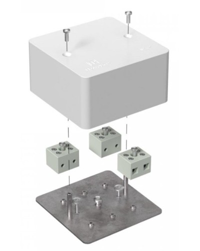Коробка огнестойкая 103х103х45 (40-0470-FR2.5-6). Коробка огнестойкая для открытой установки. Промрукав в Архангельске