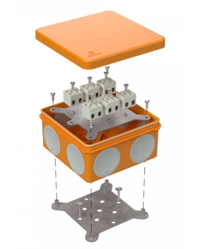 Коробка огнестойкая 60-0300-FR2.5-12 Е15-Е120 100х100х50. Коробка огнестойкая для открытой установки. Промрукав в Архангельске