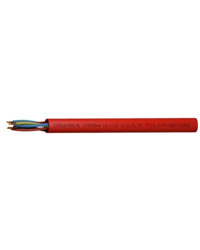 КПСВВнг(А)-LS 4х2х1,5 (Спецкабель). Кабель симметричный для систем сигнализации и управления, групповой прокладки, с пониженным дымо- и газовыделением. Спецкабель в Архангельске