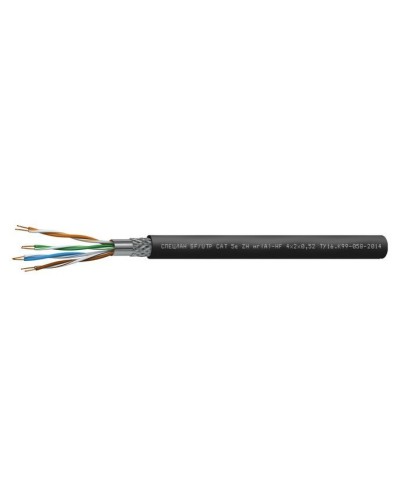 СПЕЦЛАН SF/UTP Cat 5e ZH нг(А)-HF 1х2х0,52. Кабель «витая пара» (LAN) для структурированных систем связи. Спецкабель в Архангельске