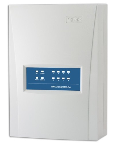Мираж-GSM-M8-04. Устройство оконечное объектовое приемно-контрольное c GSM коммуникатором. Стелс НПП в Архангельске